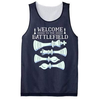 Cool Chess Welcome To The Battlefield Mesh Reversible Basketball Jersey Tank