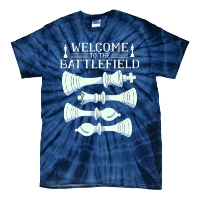 Cool Chess Welcome To The Battlefield Tie-Dye T-Shirt