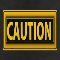 Caution Caution Warning Watch Out Proceed With Care Cool Comfort Performance Bucket Hat