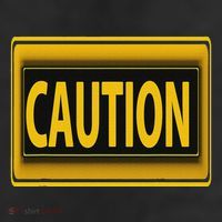 Caution Caution Warning Watch Out Proceed With Care 25L Jumbo Tote