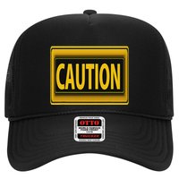Caution Caution Warning Watch Out Proceed With Care Hat