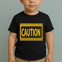 Caution Caution Warning Watch Out Proceed With Care Toddler T-Shirt
