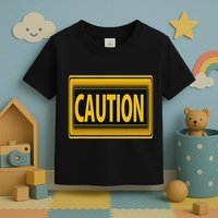 Caution Caution Warning Watch Out Proceed With Care Toddler T-Shirt