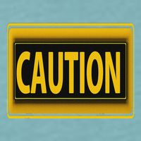 Caution Caution Warning Watch Out Proceed With Care Sueded Cloud Jersey T-Shirt