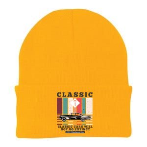 Classic Cars Will Not Go Extinct 2021 Woodward Ave M1 Knit Cap Winter Beanie