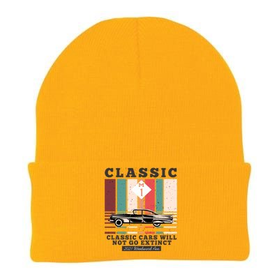 Classic Cars Will Not Go Extinct 2021 Woodward Ave M1 Knit Cap Winter Beanie