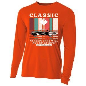 Classic Cars Will Not Go Extinct 2021 Woodward Ave M1 Cooling Performance Long Sleeve Crew