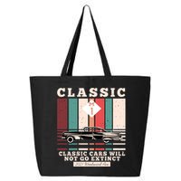 Classic Cars Will Not Go Extinct 2021 Woodward Ave M1 25L Jumbo Tote