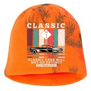 Classic Cars Will Not Go Extinct 2021 Woodward Ave M1 Kati - Camo Knit Beanie