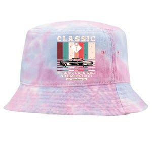 Classic Cars Will Not Go Extinct 2021 Woodward Ave M1 Tie-Dyed Bucket Hat