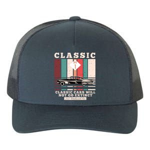 Classic Cars Will Not Go Extinct 2021 Woodward Ave M1 Yupoong Adult 5-Panel Trucker Hat