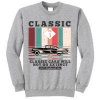 Classic Cars Will Not Go Extinct 2021 Woodward Ave M1 Sweatshirt