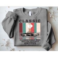 Classic Cars Will Not Go Extinct 2021 Woodward Ave M1 Sweatshirt