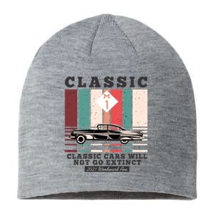 Classic Cars Will Not Go Extinct 2021 Woodward Ave M1 Sustainable Beanie