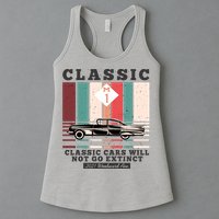 Classic Cars Will Not Go Extinct 2021 Woodward Ave M1 Womens Tank Top