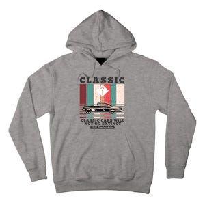 Classic Cars Will Not Go Extinct 2021 Woodward Ave M1 Tall Hoodie