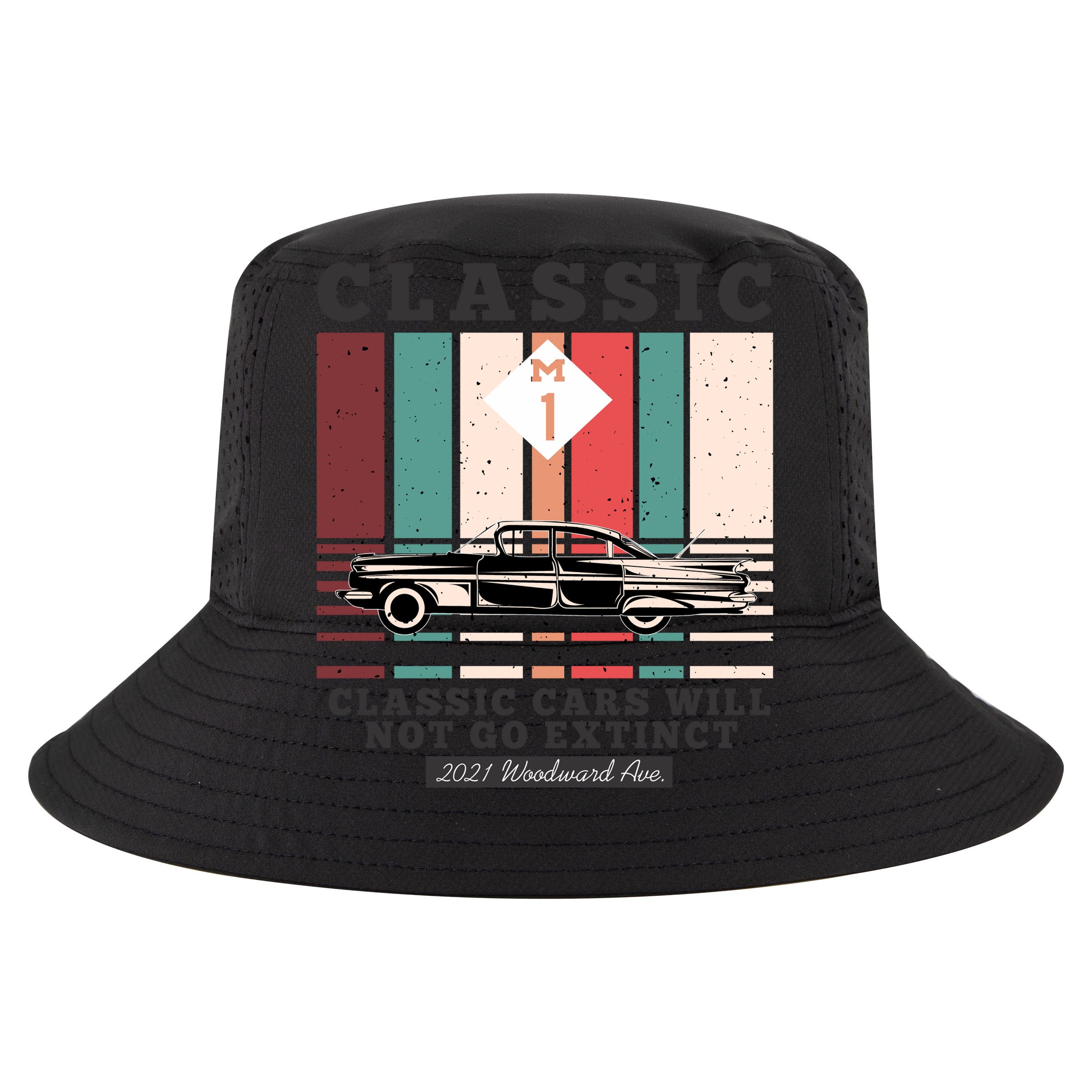 Classic Cars Will Not Go Extinct 2021 Woodward Ave M1 Womens T-Shirt
