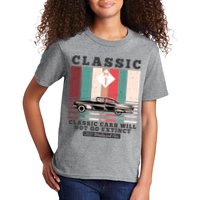 Classic Cars Will Not Go Extinct 2021 Woodward Ave M1 Kids T-Shirt