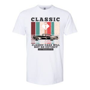 Classic Cars Will Not Go Extinct 2021 Woodward Ave M1 Softstyle CVC T-Shirt