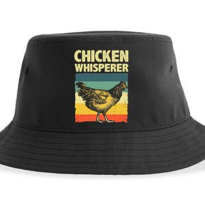 Cute Chicken Whisperer For Wo Chicken Farmer Lover Sustainable Bucket Hat