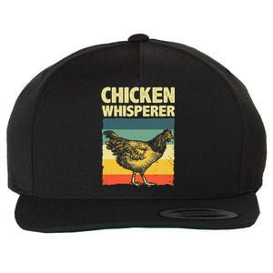 Cute Chicken Whisperer For Wo Chicken Farmer Lover Wool Snapback Cap