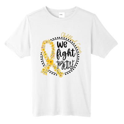 Childhood Cancer We Fight Together Tall Fusion ChromaSoft Performance T-Shirt