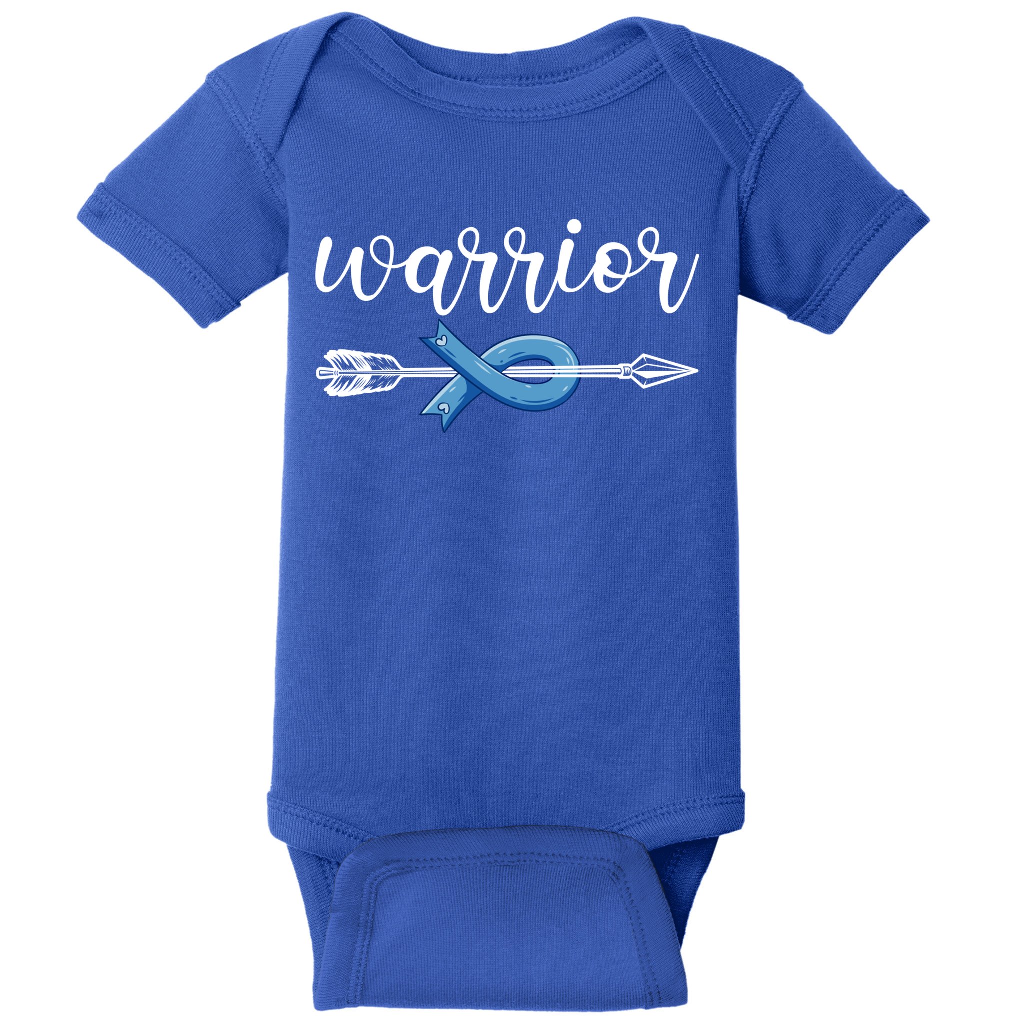 Colon Cancer Warrior Colon Cancer Awareness Meaningful Gift Baby Bodysuit