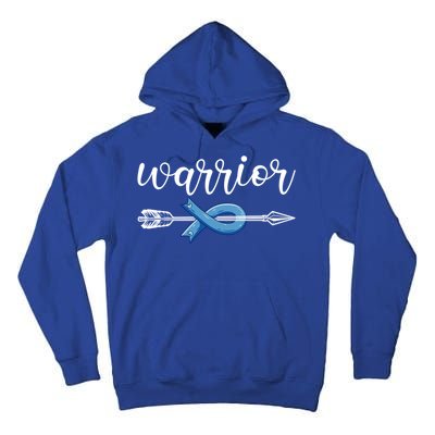 Colon Cancer Warrior Colon Cancer Awareness Meaningful Gift Tall Hoodie