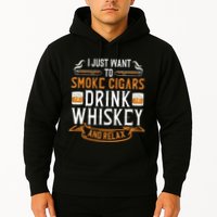 Cuban Cigar Whiskey Scotch Drinker Hoodie