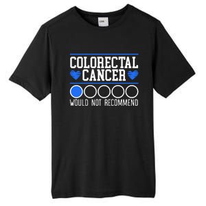 Colorectal Cancer Would Not Recomd Colon Cancer Awareness Gift Tall Fusion ChromaSoft Performance T-Shirt