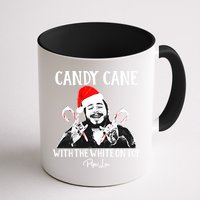 Candy Cane With The White On Top Christmas Mug