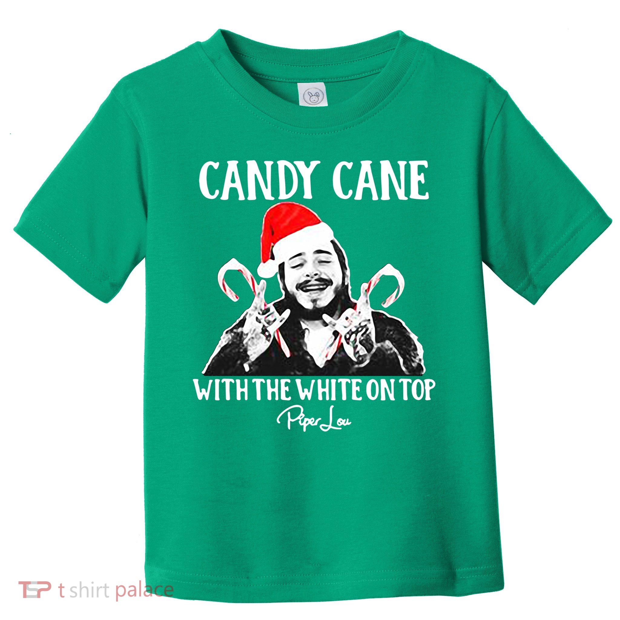 Candy Cane With The White On Top Christmas Toddler T-Shirt