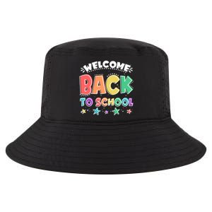 Cute Colorful Welcome Back To School Cool Comfort Performance Bucket Hat