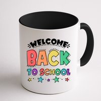 Cute Colorful Welcome Back To School Mug