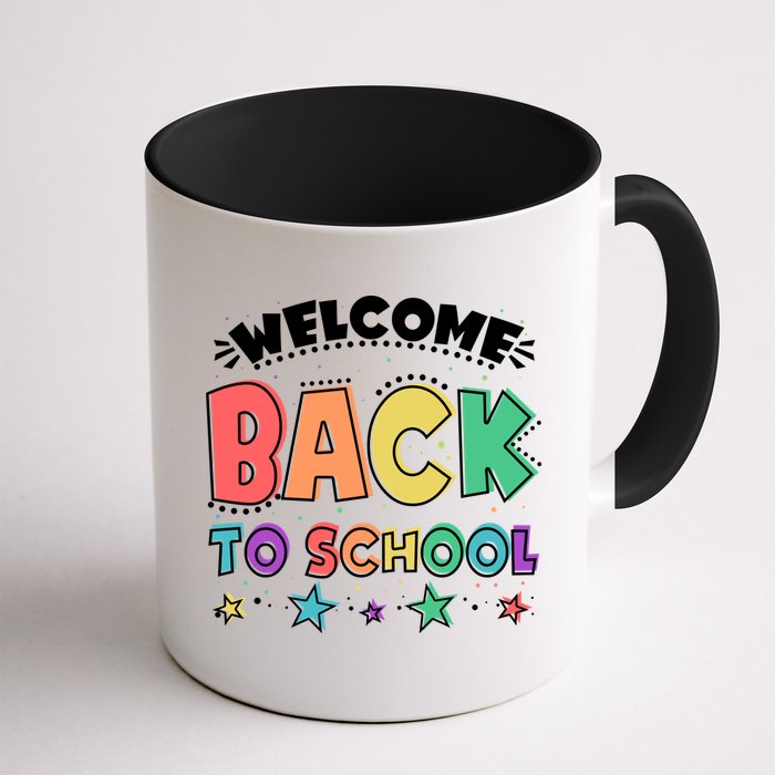 Cute Colorful Welcome Back To School Mug