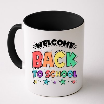 Cute Colorful Welcome Back To School Mug