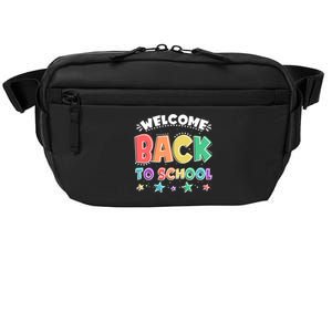 Cute Colorful Welcome Back To School Crossbody Pack