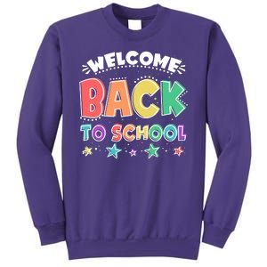 Cute Colorful Welcome Back To School Sweatshirt