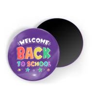 Cute Colorful Welcome Back To School Magnet