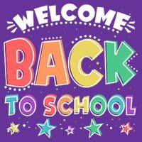 Cute Colorful Welcome Back To School Women's V-Neck T-Shirt