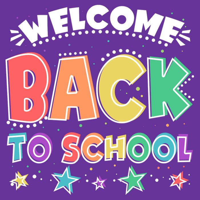 Cute Colorful Welcome Back To School Women's V-Neck T-Shirt