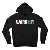 Cervical Cancer Warrior Awareness Fighter Quote Saying Hoodie