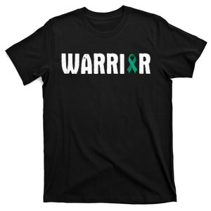 Cervical Cancer Warrior Awareness Fighter Quote Saying T-Shirt