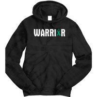 Cervical Cancer Warrior Awareness Fighter Quote Saying Tie Dye Hoodie