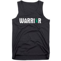 Cervical Cancer Warrior Awareness Fighter Quote Saying Tank Top