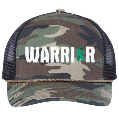 Cervical Cancer Warrior Awareness Fighter Quote Saying Retro Rope Trucker Hat Cap