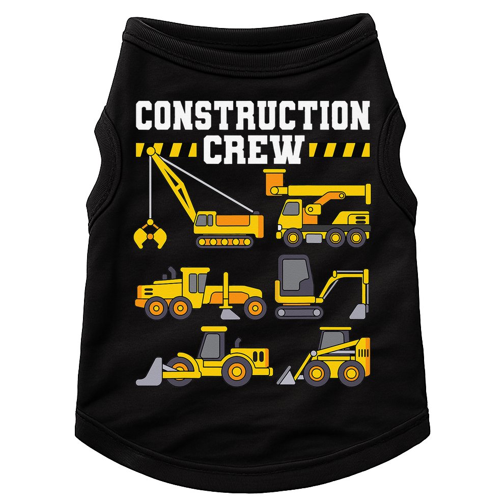 Construction Crew Worker Excavator Doggie Tank