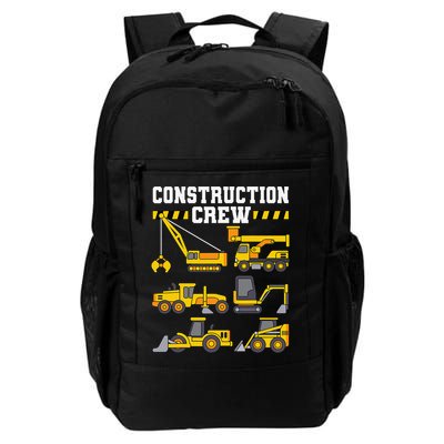Construction Crew Worker Excavator Backpack