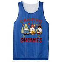 Christmas Camping With My Gnomies Camping Christmas Gift Mesh Reversible Basketball Jersey Tank