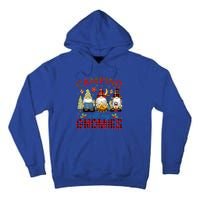 Christmas Camping With My Gnomies Camping Christmas Gift Tall Hoodie